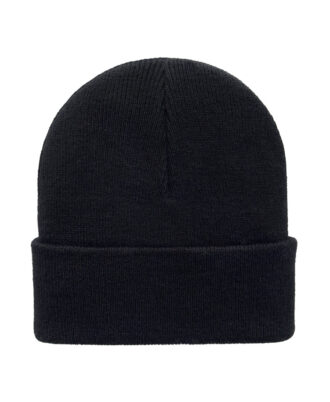 Solid knit cuffed bennies