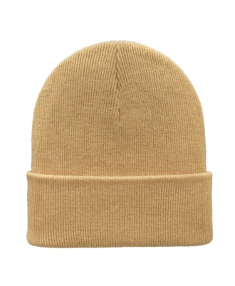 Solid knit cuffed bennies