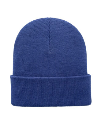 Solid knit cuffed bennies