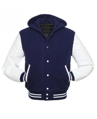 Wool / Leather Hoodie