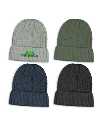 Cable knit bennies