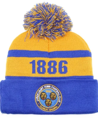 Text bobble hat